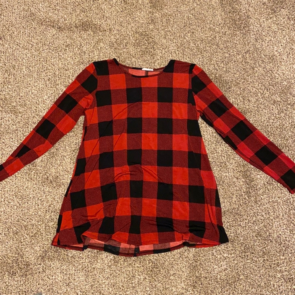 Buffalo checkered dress